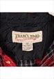 VINTAGE 90'S TRAILS END SHIRT LUMBERJACK CHECK BUTTON UP