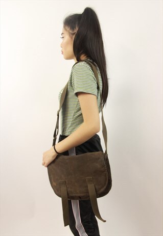 VINTAGE BARBOUR WAX BAG