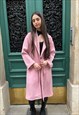 KZELL OVERSIZE TRENCH COAT IN PINK