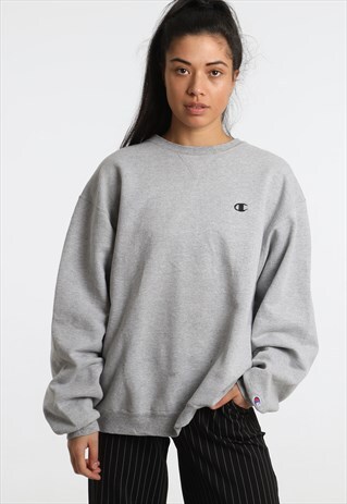 90S CHAMPION EMBROIDERED LOGO SWEATSHIRT