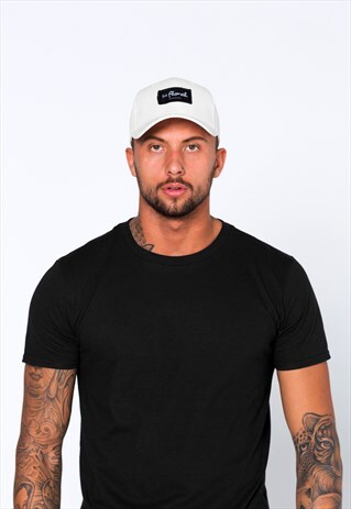54 FLORAL CORE HAT BASEBALL - WHITE