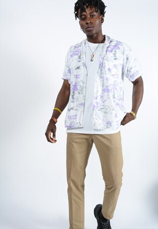 FESTIVAL VINTAGE HAWAIIAN PRINT SHIRT