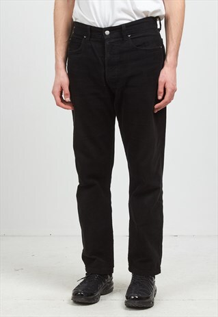 VINTAGE BLACK ARMANI TROUSERS BOTTOMS