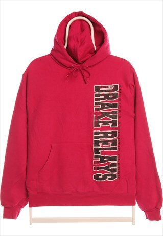 Vintage 90's Champion Hoodie Pullover Drakerelays Cotton