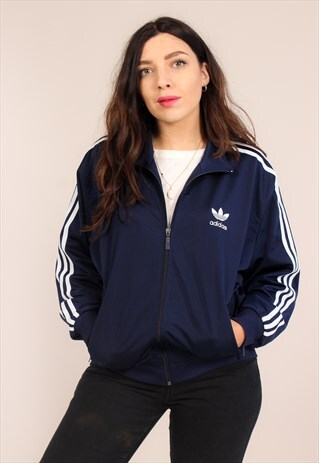 VINTAGE 80S OVERSIZED ADIDAS TRACK JACKET