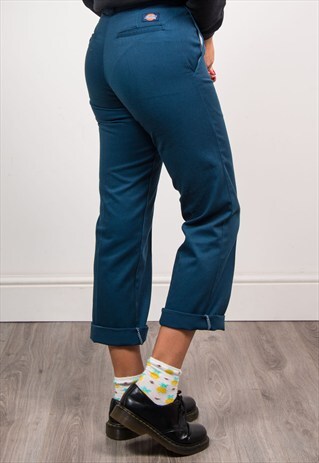 VINTAGE 90'S DARK BLUE DICKIES TROUSERS