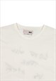  GRAPHIC T-SHIRT IN WHITE LOVE WILL TEAR US APART