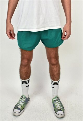 MEN'S VINTAGE 90'S ADIDAS TEAL SHORTS
