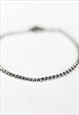 SILVER CHAIN BRACELET FOR MEN FESTIVAL JEWELRY GIFT FOR HIM