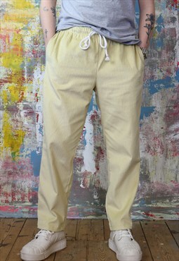 Cord Drawstring Trousers 