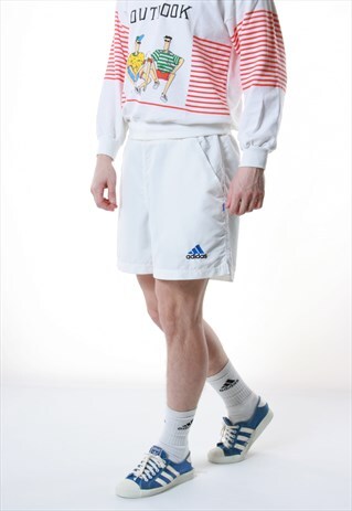 90S VINTAGE ADIDAS SUMMER SPORTS SHORTS LOGO OVERSIZED 13286
