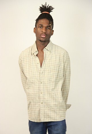 VINTAGE CORD CHECK SHIRT