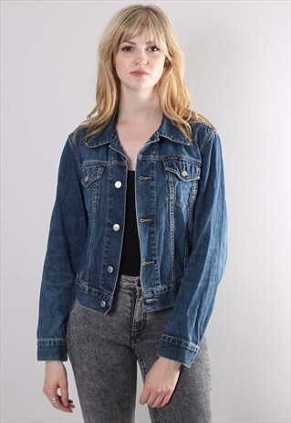 VINTAGE 90S DIESEL BLUE DENIM JACKET