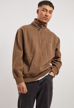 VINTAGE NAUTICA 1/4 ZIP SWEATSHIRT