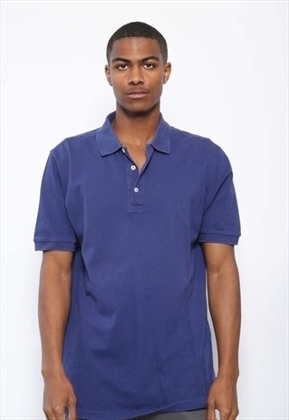 VINTAGE VALENTINO LOGO POLO SHIRT PURPLE