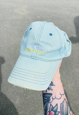 Vintage 90s O'neill hat Distressed Embroidered Hat Cap