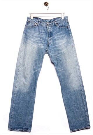 Levis Jeans straight leg look blue