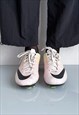 VINTAGE Y2K OMBRE FOOTBALL TRAINERS IN WHITE/YELLOW/PINK