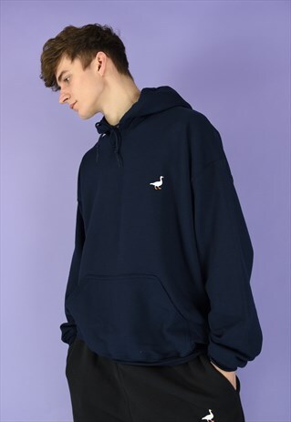 G&G UNISEX NAVY GOOSE HOOD