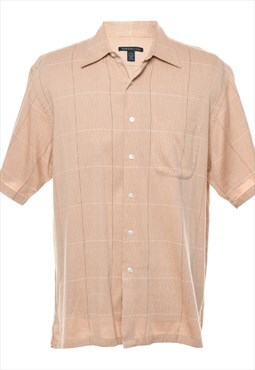 Vintage Van Heusen Checked Shirt - L