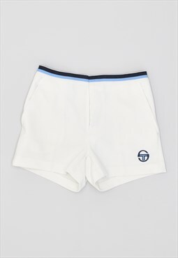 Vintage 90's Sergio Tacchini Sport Shorts White
