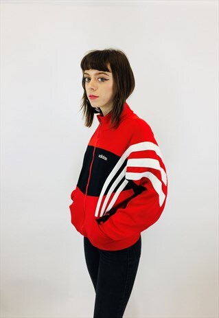 VINTAGE ADIDAS 3 STRIPE TRACK JACKET