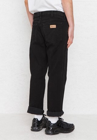 VINTAGE BLACK WRANGLER DENIM JEANS