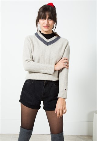 VINTAGE TOMMY HILFIGER KNIT JUMPER / S603
