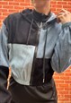 UNISEX HOODED PANEL JACKET