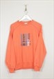Vintage Adidas sweatshirt in orange. Best fits M