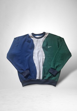 Reworked Nike Embroidered Sweatshirt