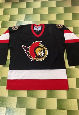 Vintage CCM Ottawa Senators NHL Hockey Jersey Size Men Large