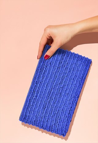 HANDMADE BAG ROYAL BLUE
