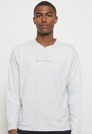VINTAGE CALVIN KLEIN JEANS LONG SLEEVE T-SHIRT