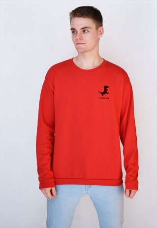 RED TI AMO REX SWEATSHIRT