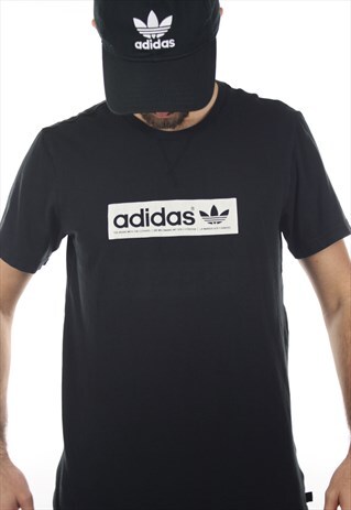 VINTAGE ADIDAS ORIGINALS GRAPHIC SPELL OUT T SHIRT TEE
