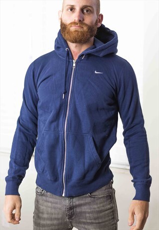 VINTAGE NIKE HOODIE SWEATSHIRT LOGO 90S M 17.5