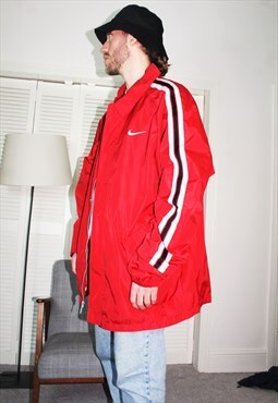 Vintage 90s Red Nike Jacket