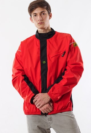 VINTAGE ADIDAS EQUIPMENT TRACKSUIT 90S ORANGE BIG LOGO