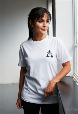Equality t-shirt (small print) white