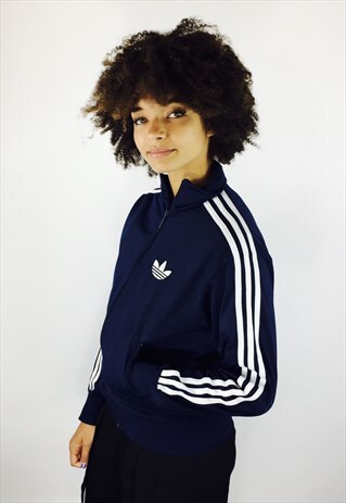 ADIDAS ORIGINAL EMBROIDERED TRACK JACKET