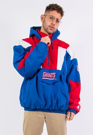 VINTAGE 90'S STARTER JACK PADDED COAT NFL GIANTS