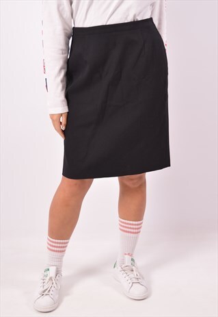 VINTAGE TRUSSARDI SKIRT BLACK