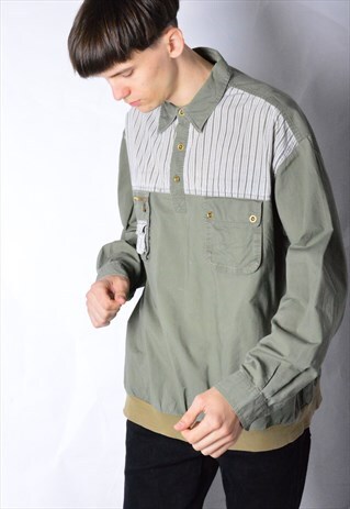 VINTAGE 90S KHAKI SHIRT