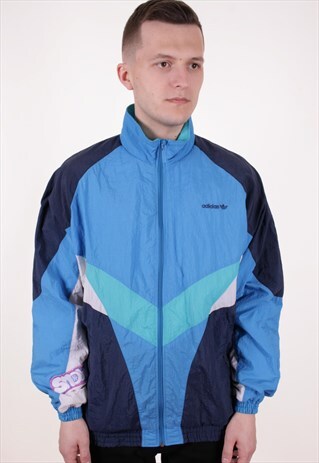 90S VINTAGE ADIDAS SHELL JACKET AA8795( AFTER RESTAURATION)