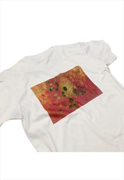 Redon Nasturtiums Red Flower T-Shirt