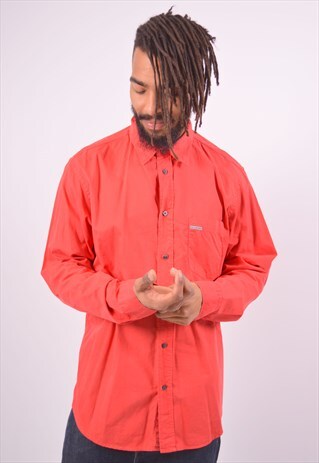 VINTAGE CALVIN KLEIN SHIRT RED