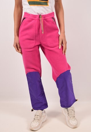 VINTAGE FLEECE TROUSERS PINK