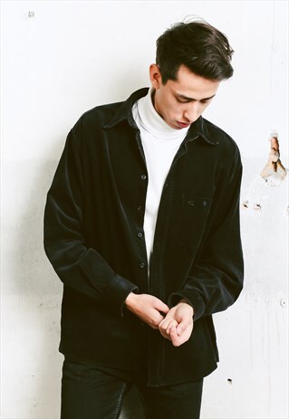 VINTAGE 90S CAMEL ACTIVE CORDUROY OXFORD SHIRT
