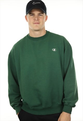 hunter green champion sweatshirt